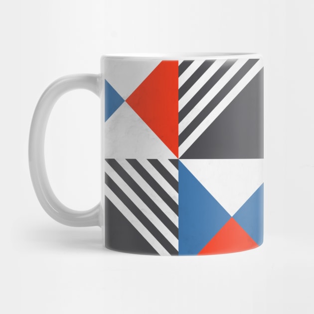 Geometric Triangle Lines Pattern by Tobe_Fonseca